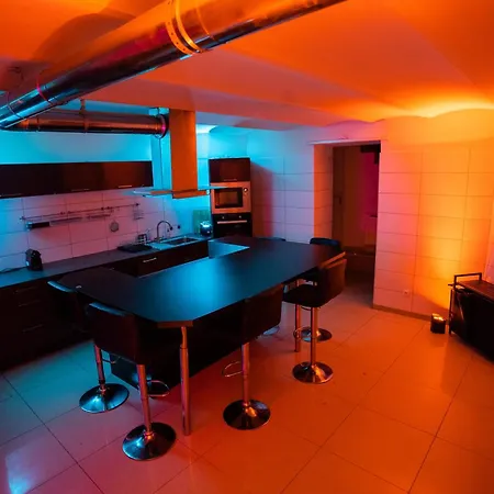 Quarto em Acomodações Particulares Manoir Loft Pour Vos Evenements